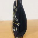 Косметичка чорна з дівчиною